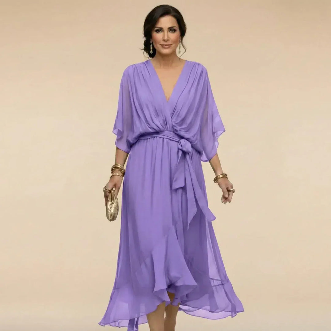 Mirabelle - Airy V-Neck Dress