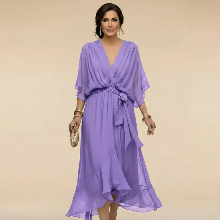 Mirabelle - Airy V-Neck Dress