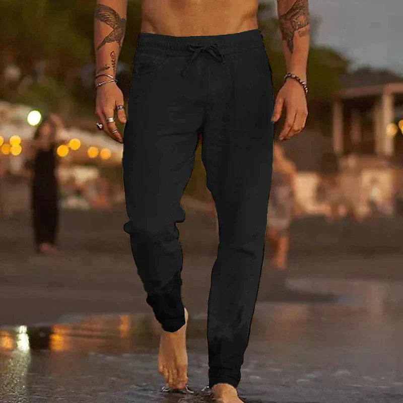 Lyrik - Premium Linen Beach Trousers