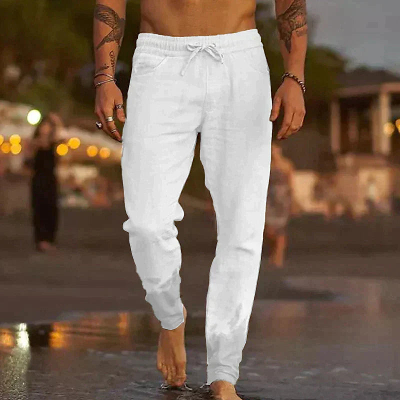 Lyrik - Premium Linen Beach Trousers