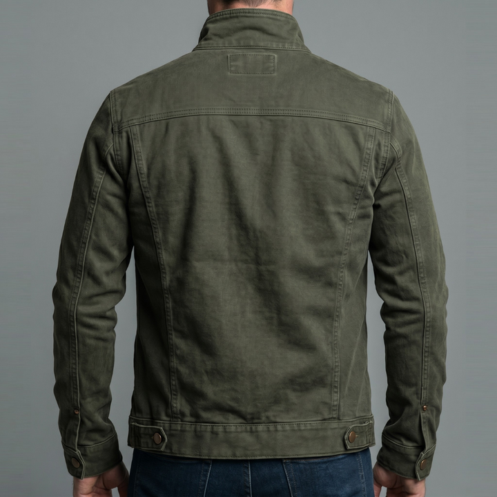 Brody - Vintage-Wash Soft-Touch Zip Jacket