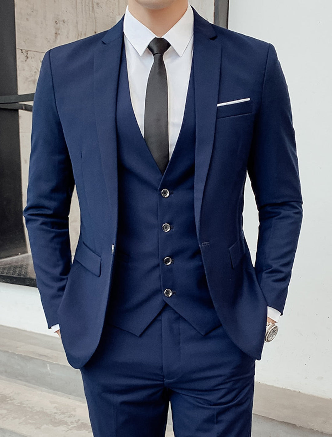 Harding - Tailored Three-Piece Suit