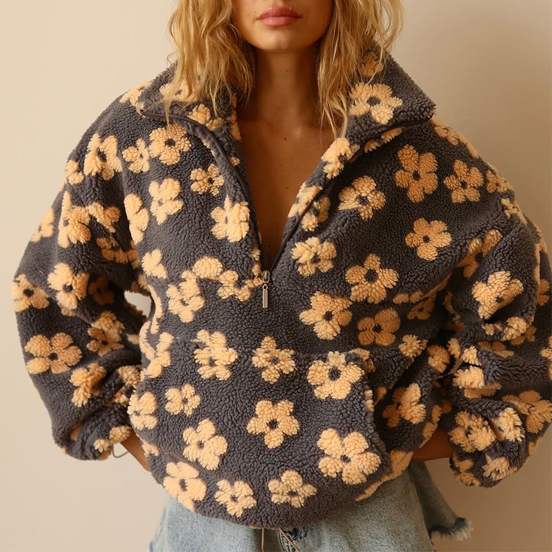 Ivelia - Soft-Touch Oversized Pullover