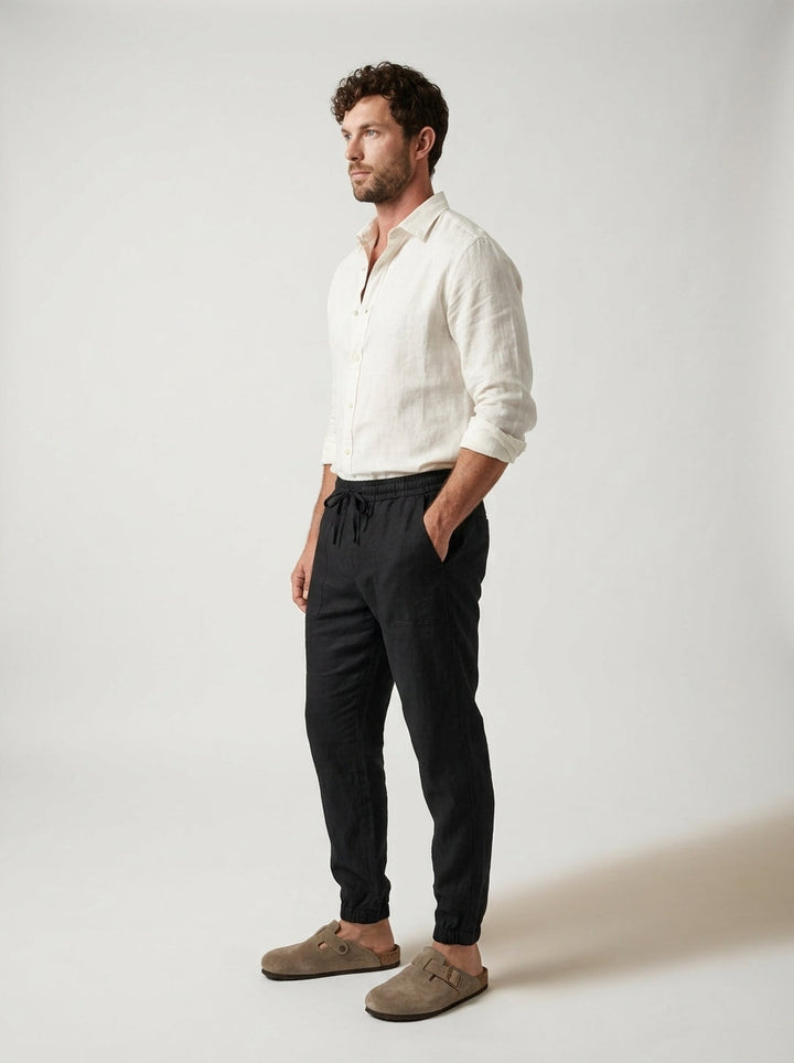 Carrick - Lightweight Linen Joggers
