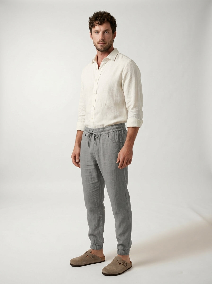 Carrick - Lightweight Linen Joggers