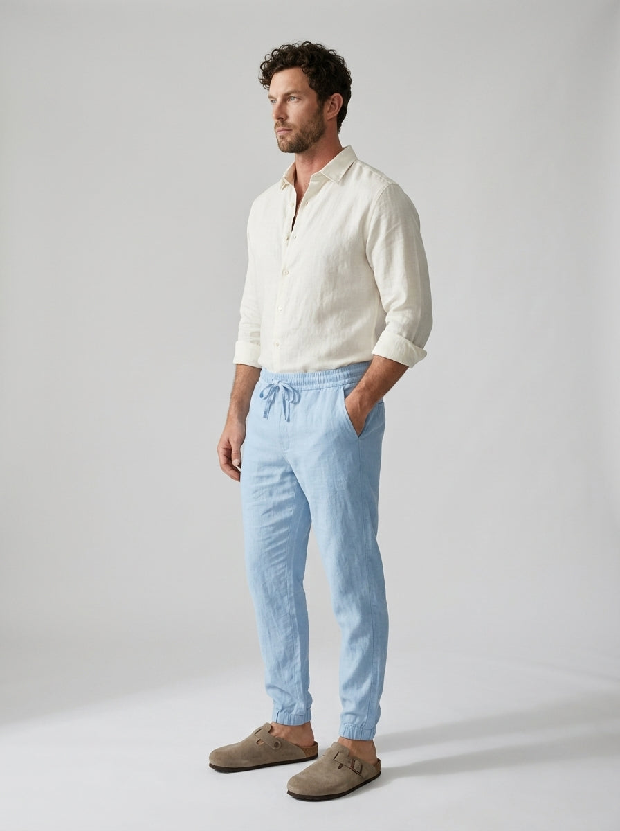 Carrick - Lightweight Linen Joggers