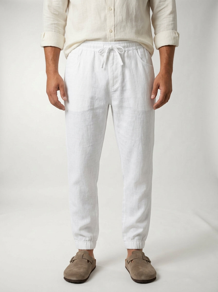 Carrick - Lightweight Linen Joggers