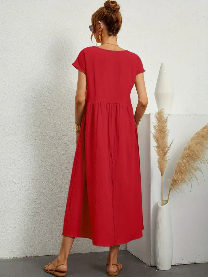 Keiraen - Soft-Touch Elegant Dress