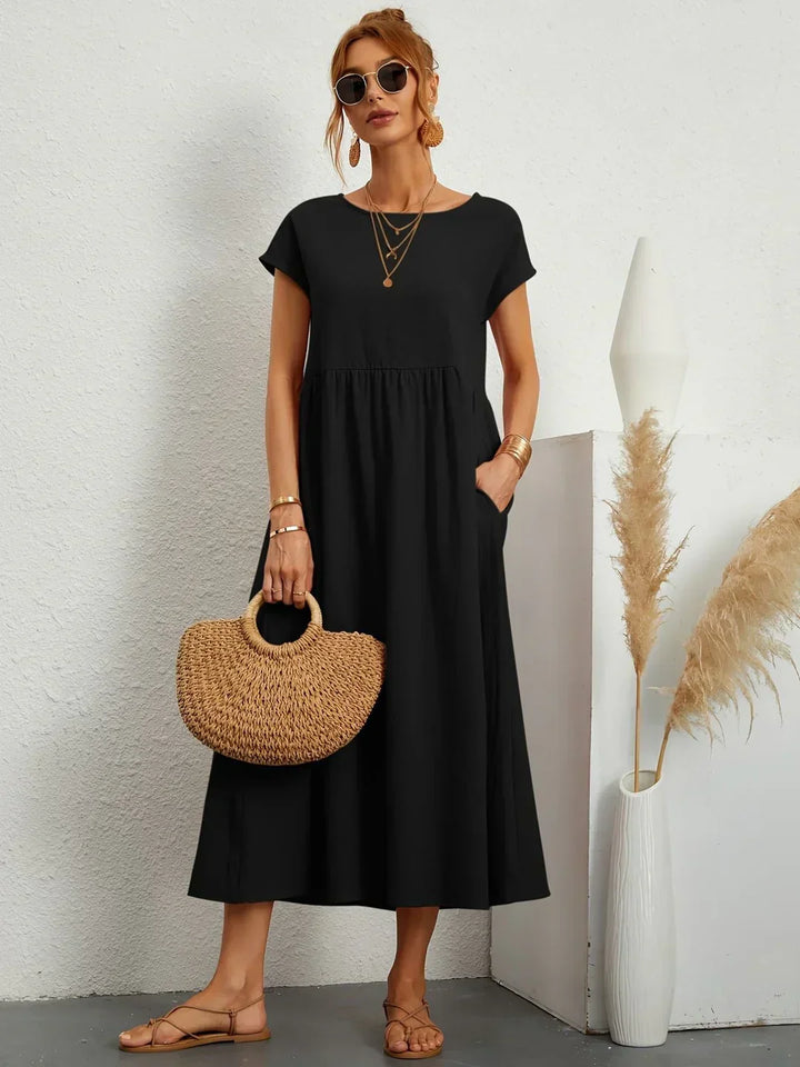 Keiraen - Soft-Touch Elegant Dress