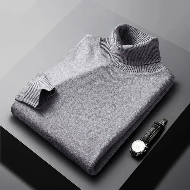 Edbert - Soft-Touch Turtleneck Sweater