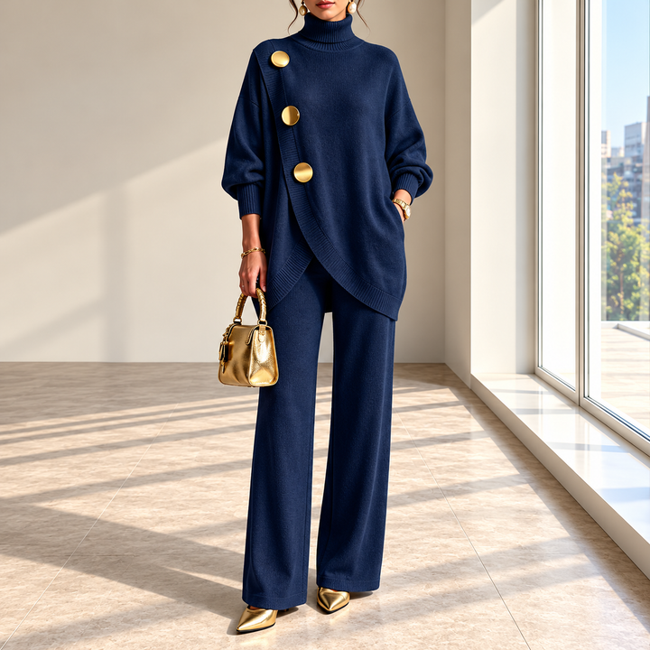 Niamh - Soft-Touch Knit Two-Piece Set