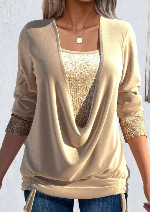 Ariellea - Soft-Touch Draped Blouse