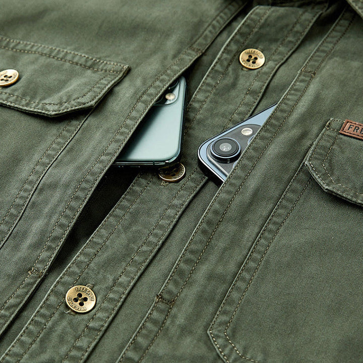 Corvinel - Casual Overshirt Jacket