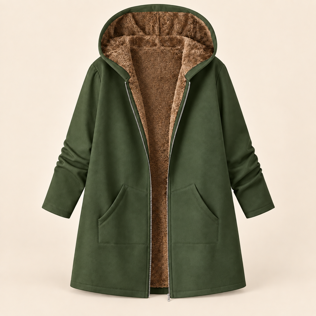 Nadja - Hooded Longline Coat