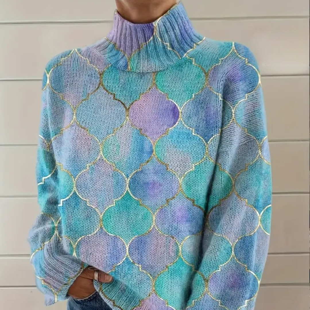 Esmée - Soft-Touch High-Neck Sweater