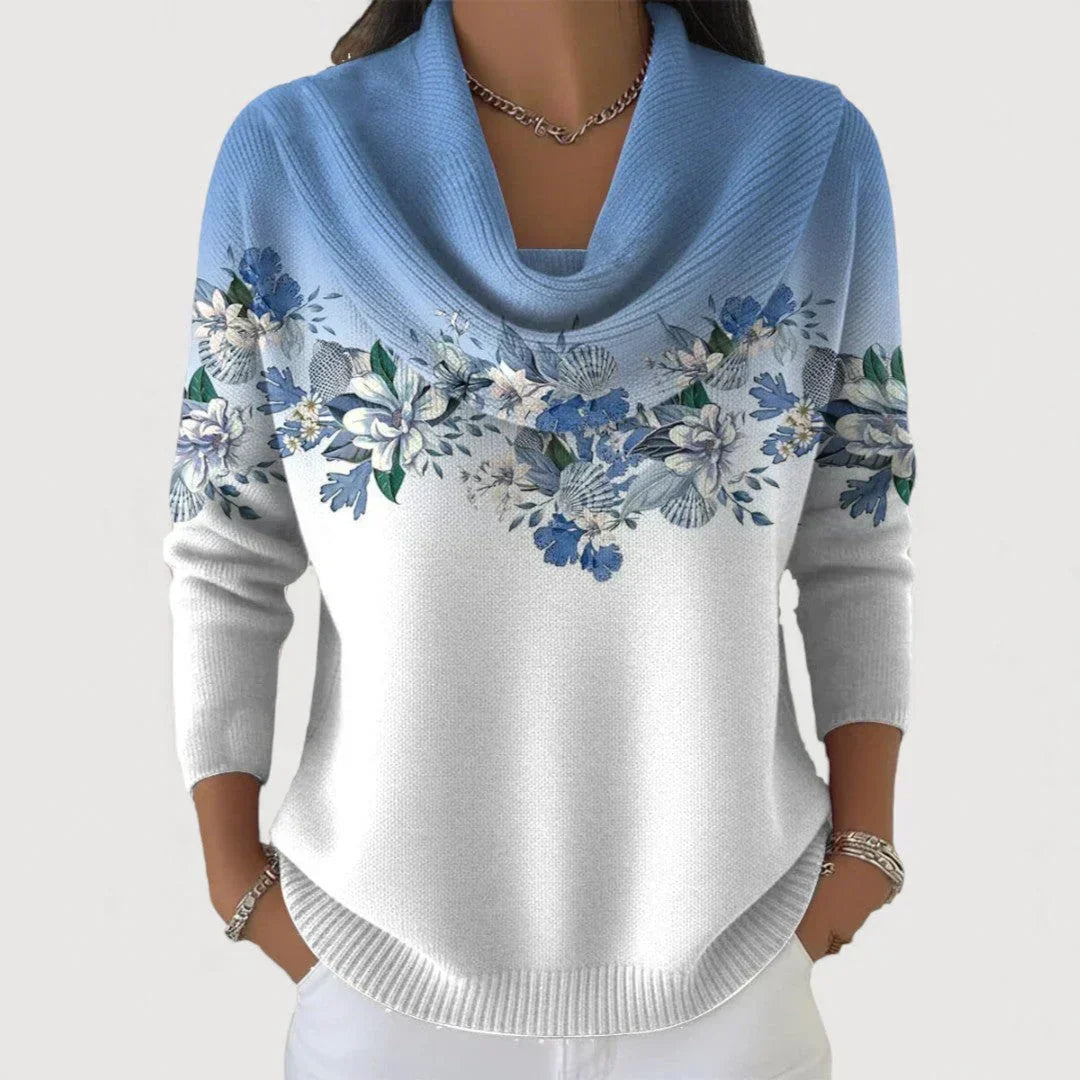 Brionyse - Soft-Touch Draped Sweater