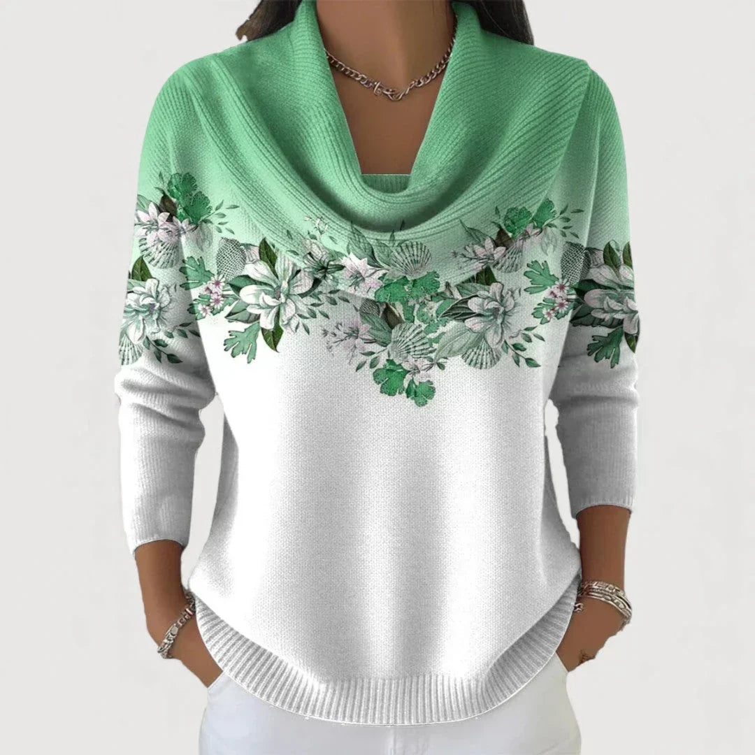 Brionyse - Soft-Touch Draped Sweater
