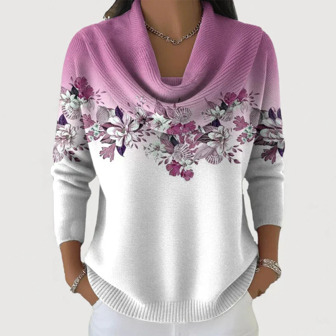 Brionyse - Soft-Touch Draped Sweater