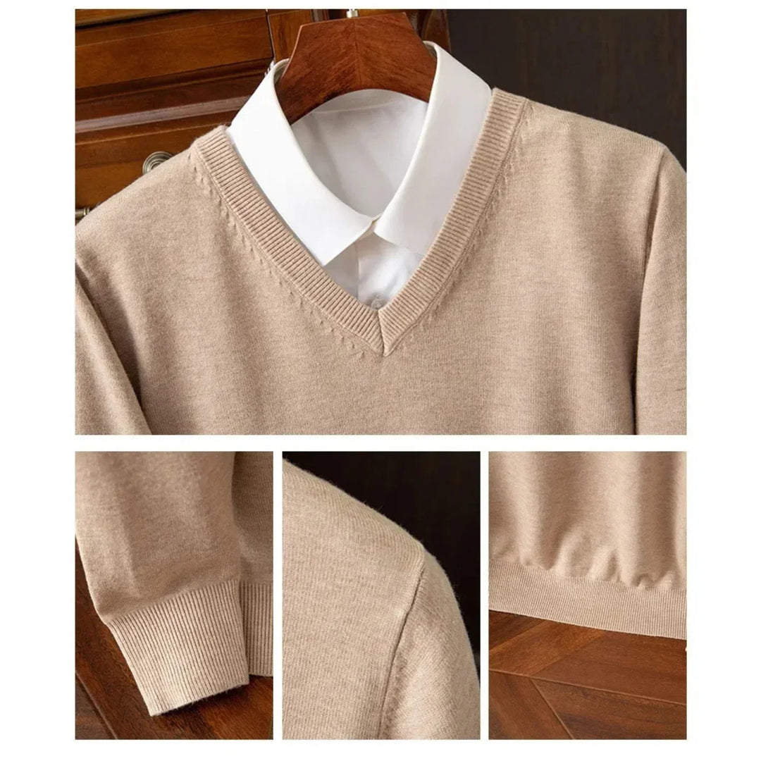 Henry - Soft-Touch V-Neck Jumper