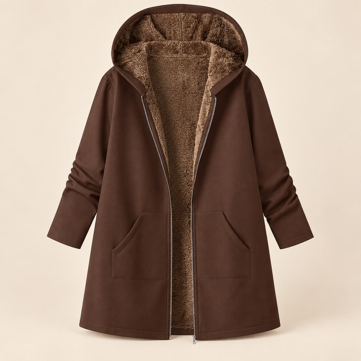 Nadja - Hooded Longline Coat