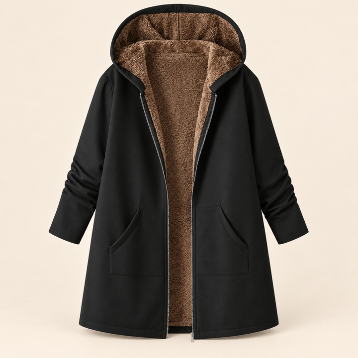Nadja - Hooded Longline Coat