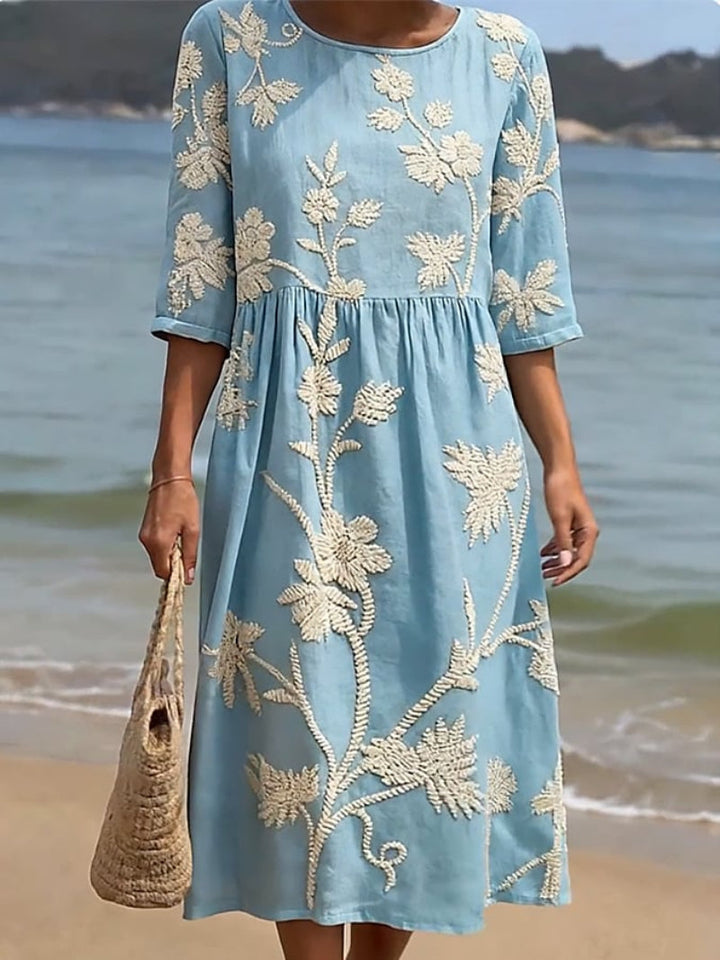 Wrenley - Airy Midi Dress