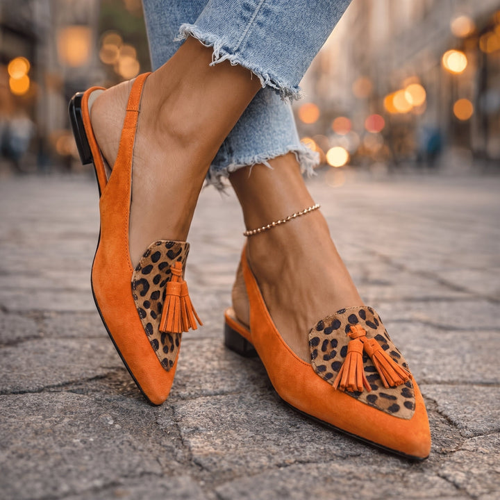 Belvara - Premium Slingback Flats