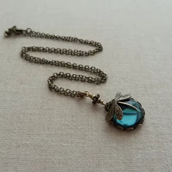 Maravyn - Dragonfly Pendant Necklace