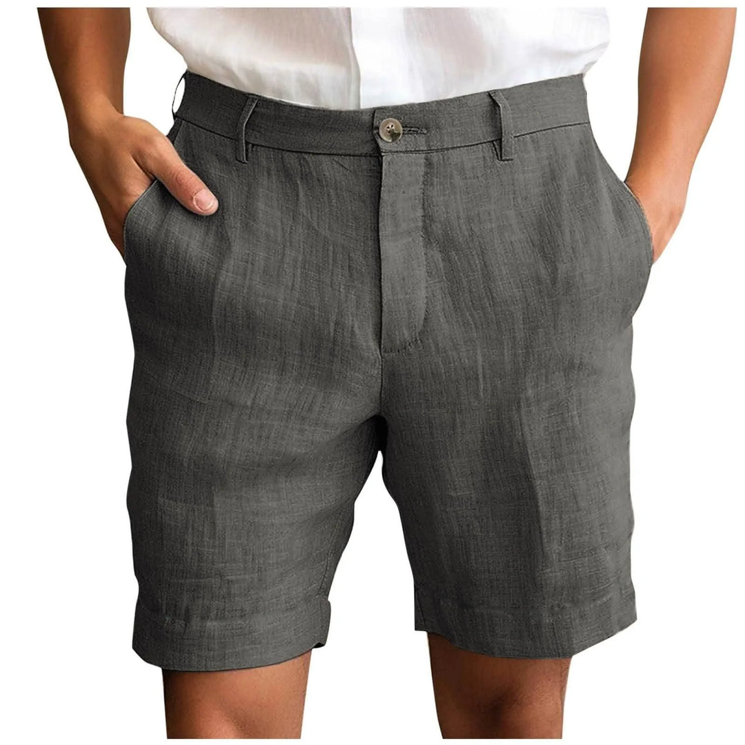 Nestor - Tailored Linen Shorts
