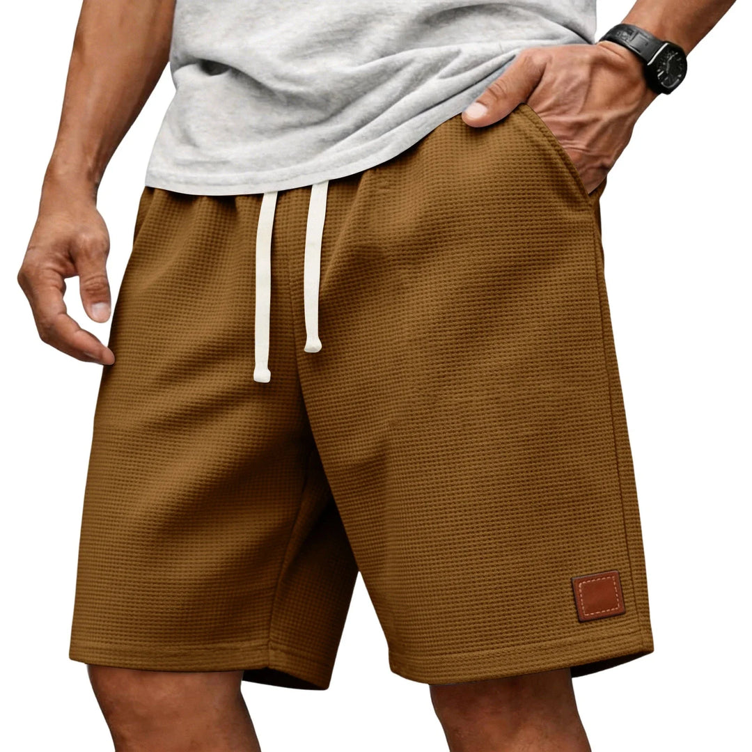 Garenix - Textured Athleisure Shorts