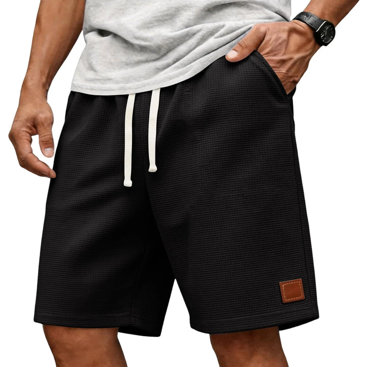 Garenix - Textured Athleisure Shorts