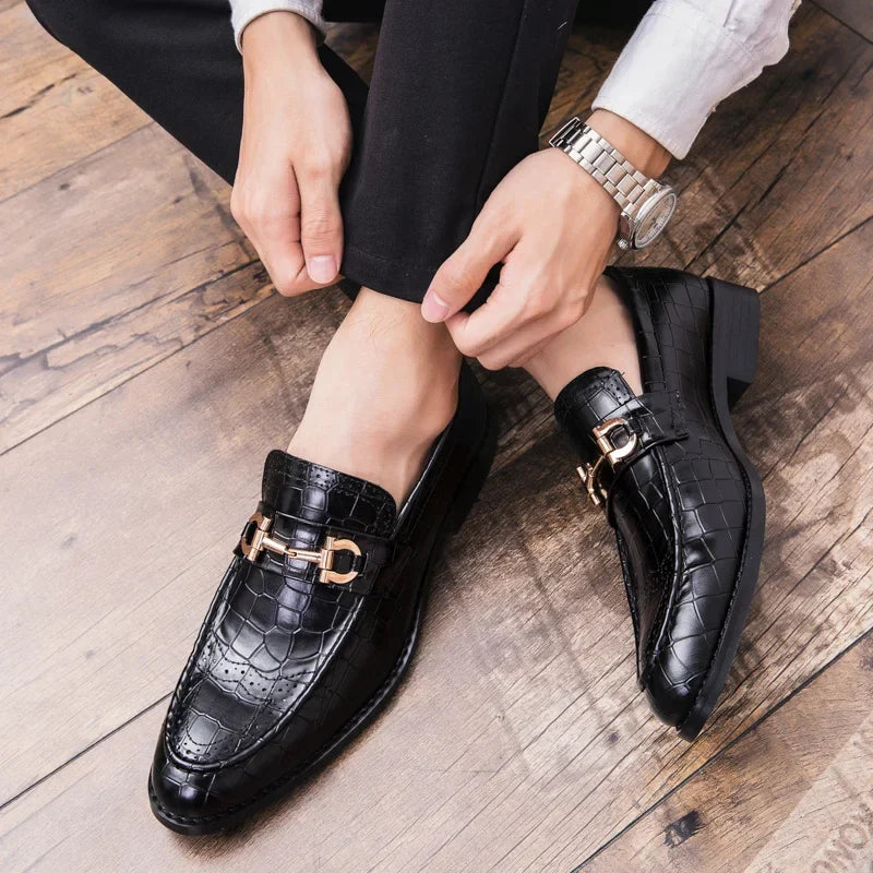 Stellan - Premium Buckle Loafers
