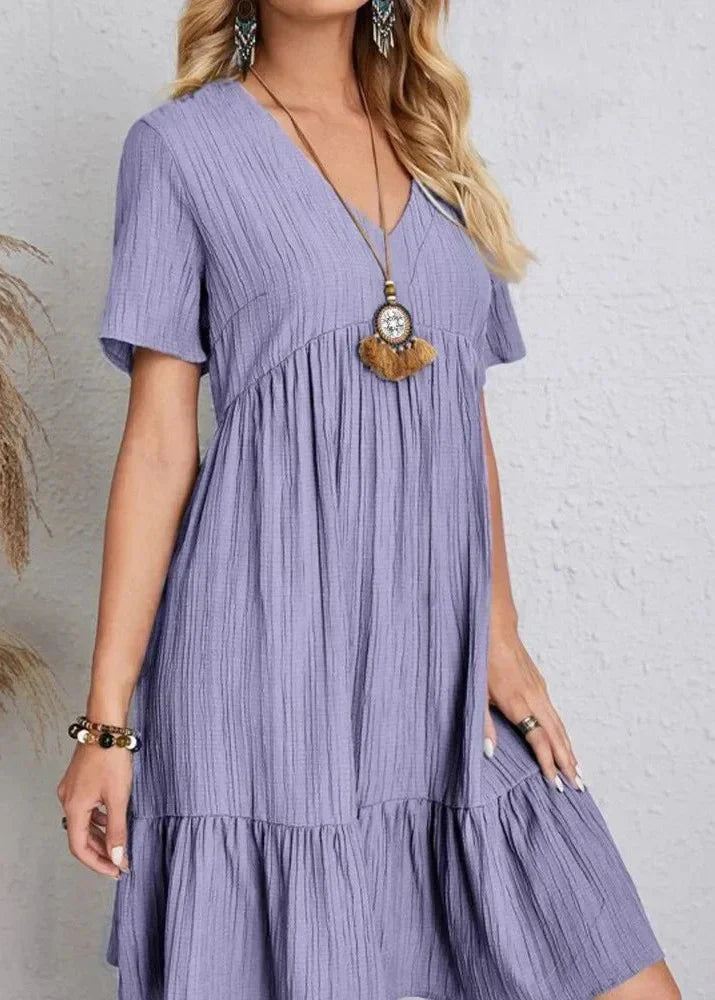 Flavia - Fluid Layered Dress