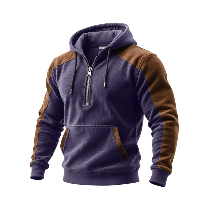 Quinren - Stylish Casual Hooded Sweatshirt