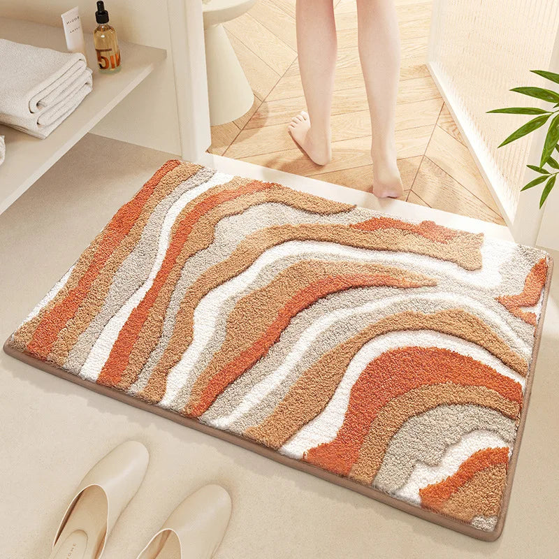 Plush Water Absorbent Bath Mat