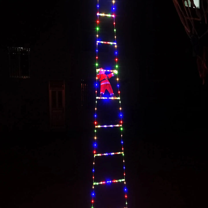 Clorissa - LED Santa Ladder Lights