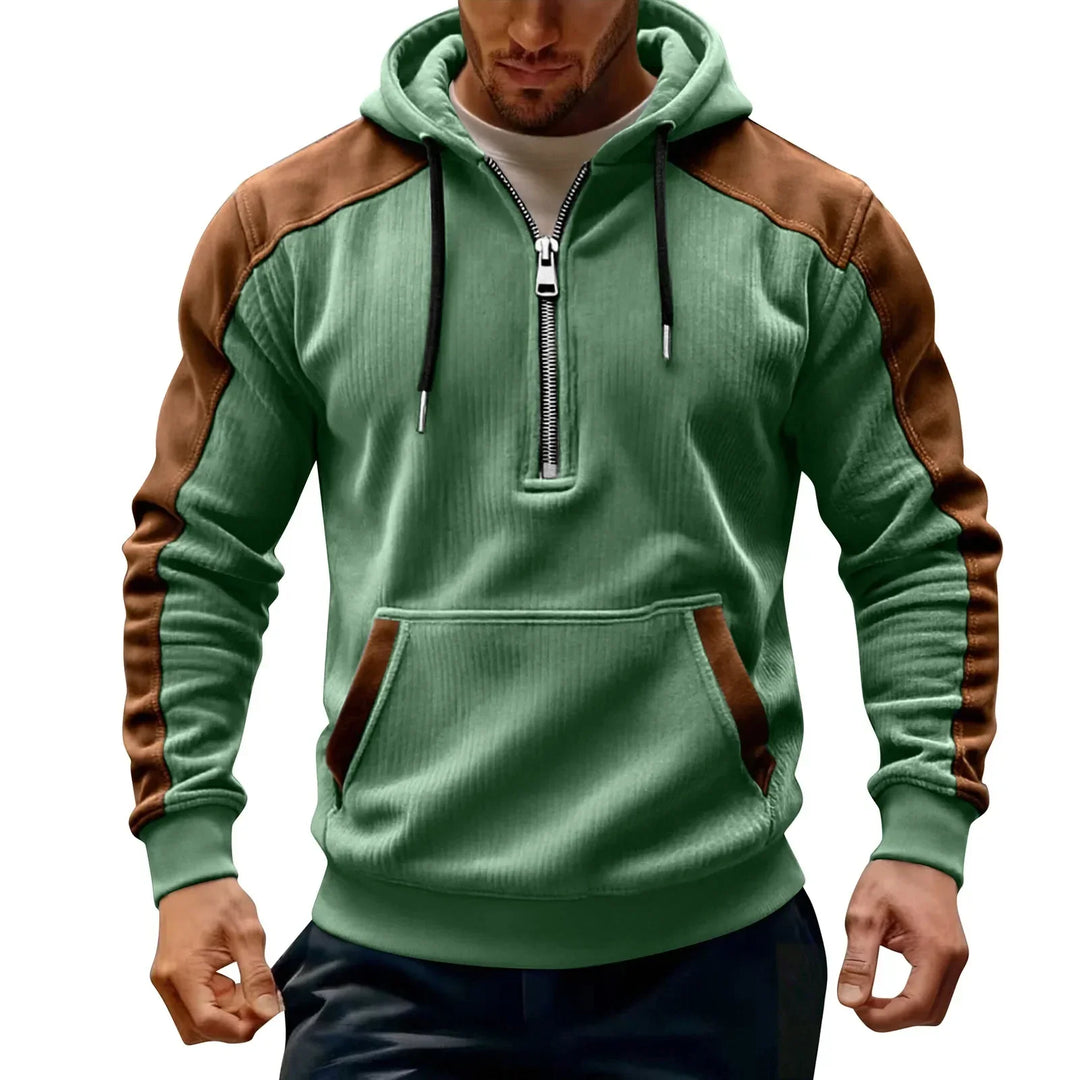 Quinren - Stylish Casual Hooded Sweatshirt