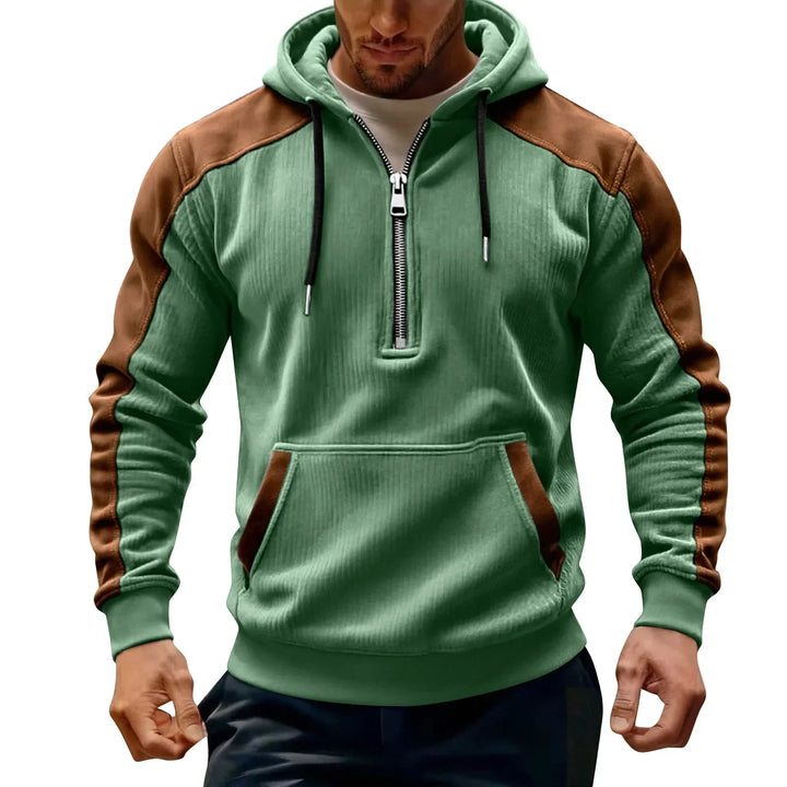 Quinren - Stylish Casual Hooded Sweatshirt