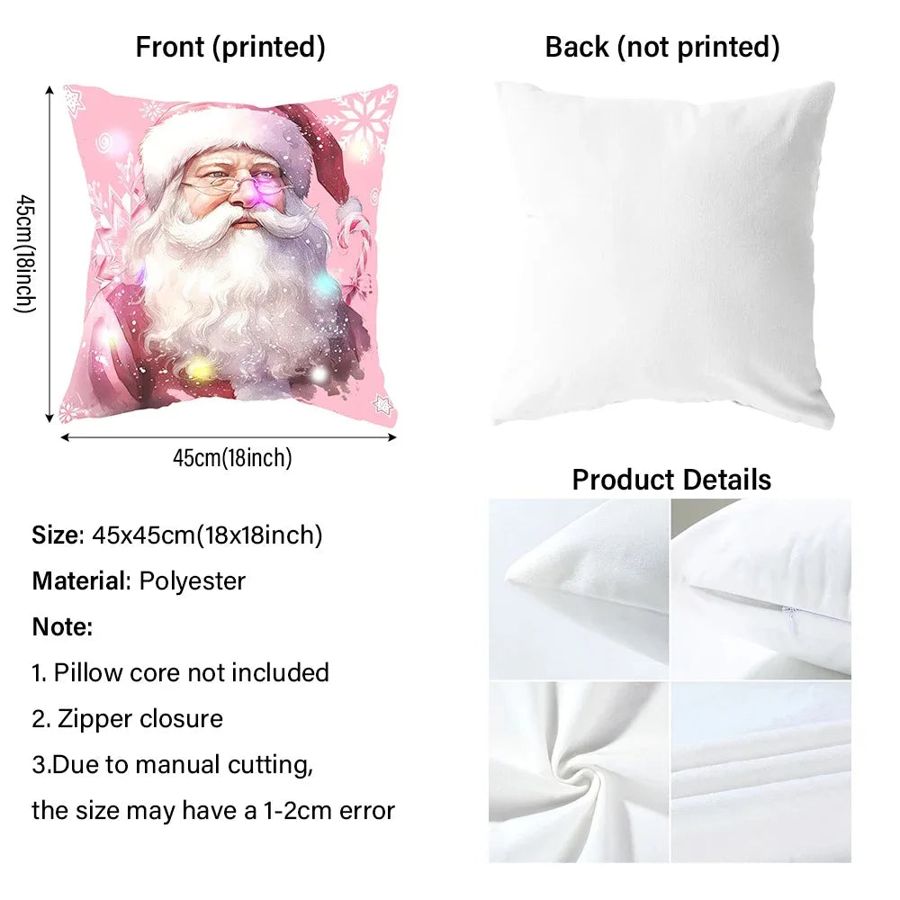 Alirene - Christmas Decorative Pillow Cover