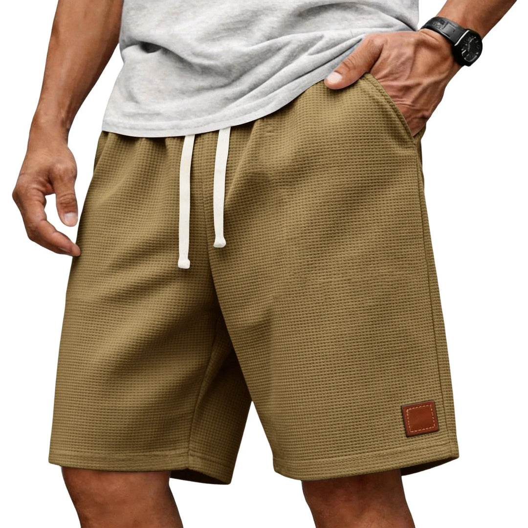 Garenix - Textured Athleisure Shorts