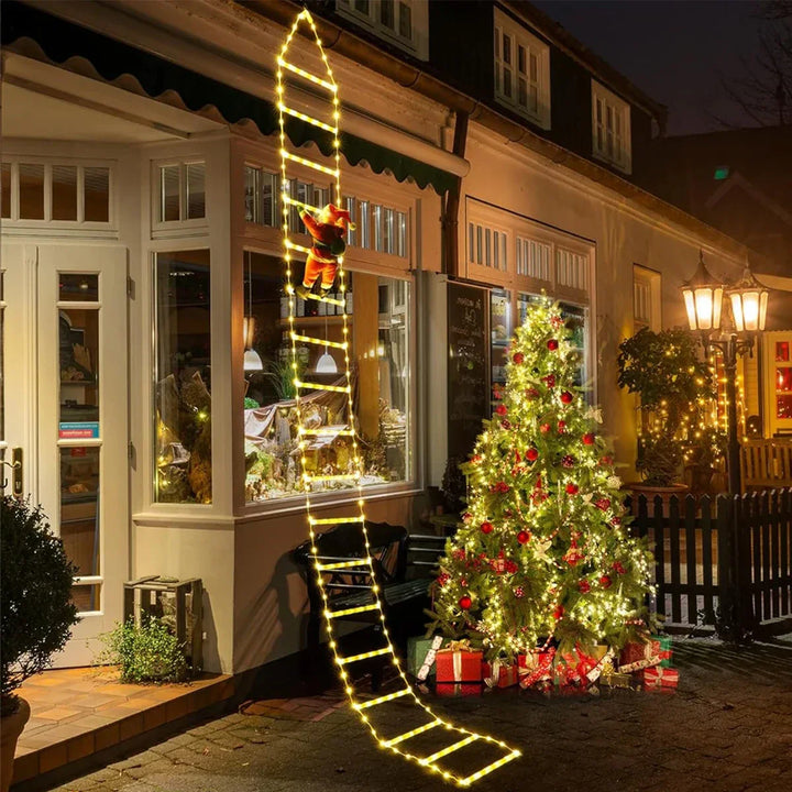 Clorissa - LED Santa Ladder Lights