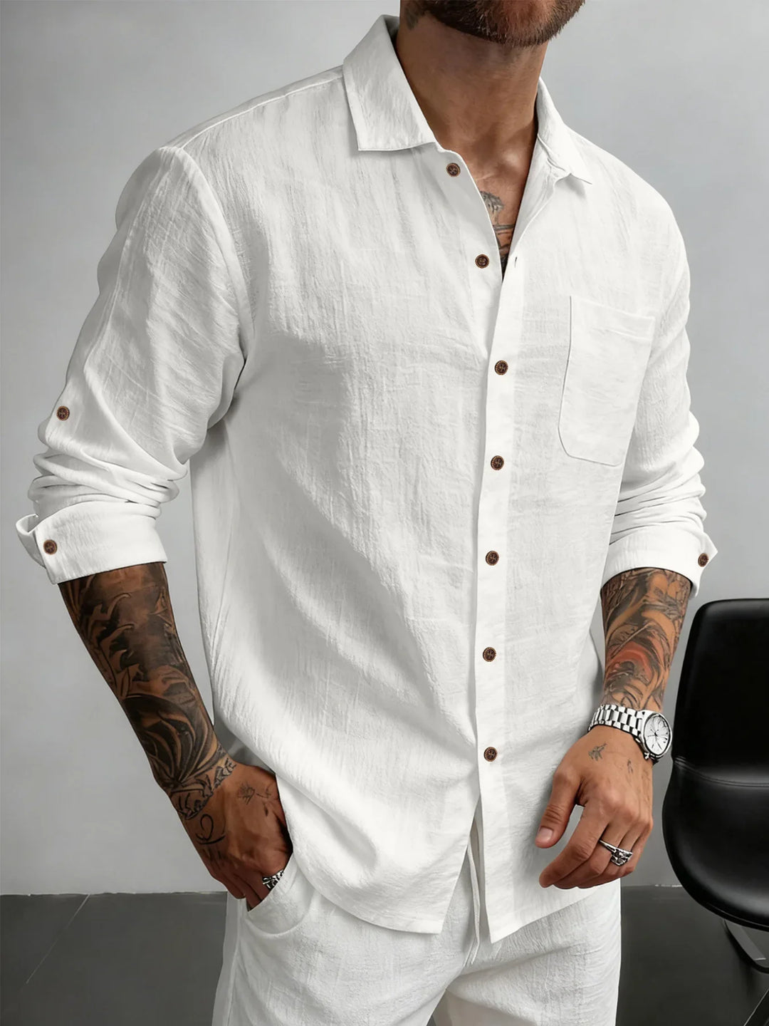 Clayton - Breathable Summer Shirt