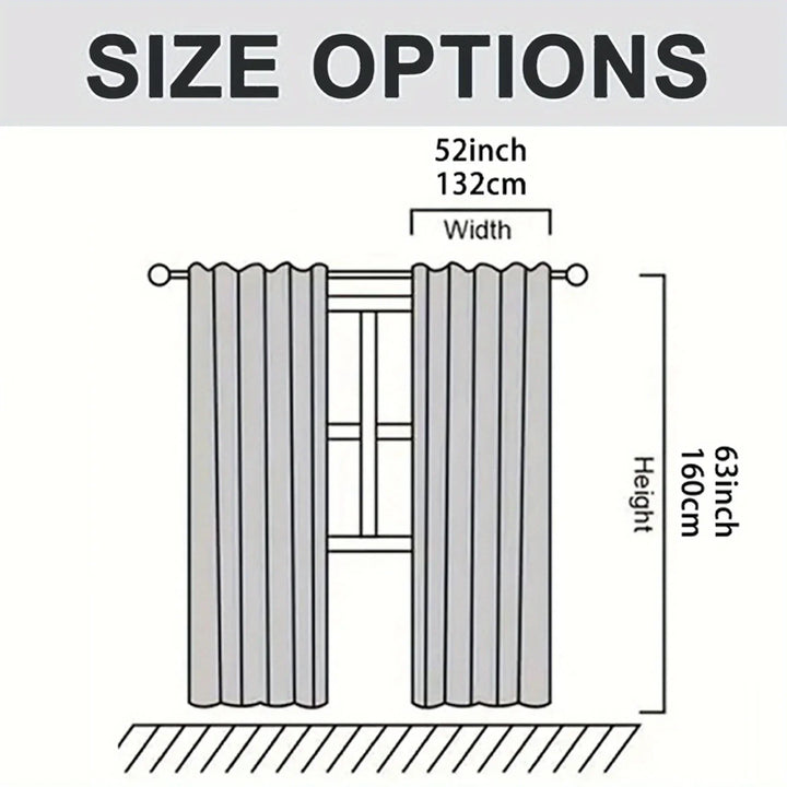 Ashvina - Christmas Decorative Curtain