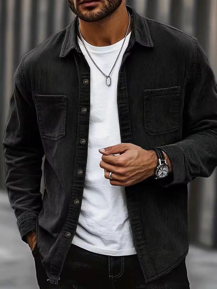 Ivaro - Textured Shirt Jacket