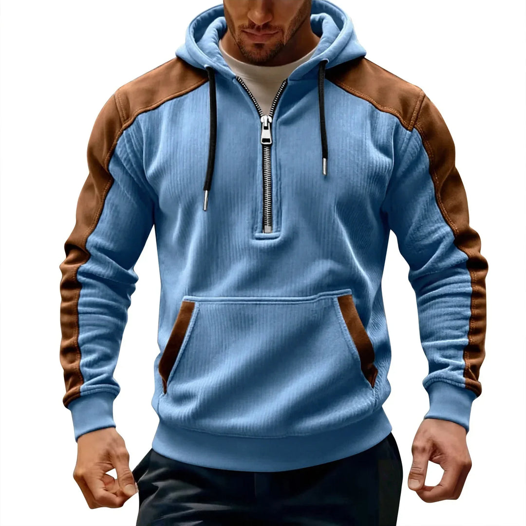 Quinren - Stylish Casual Hooded Sweatshirt