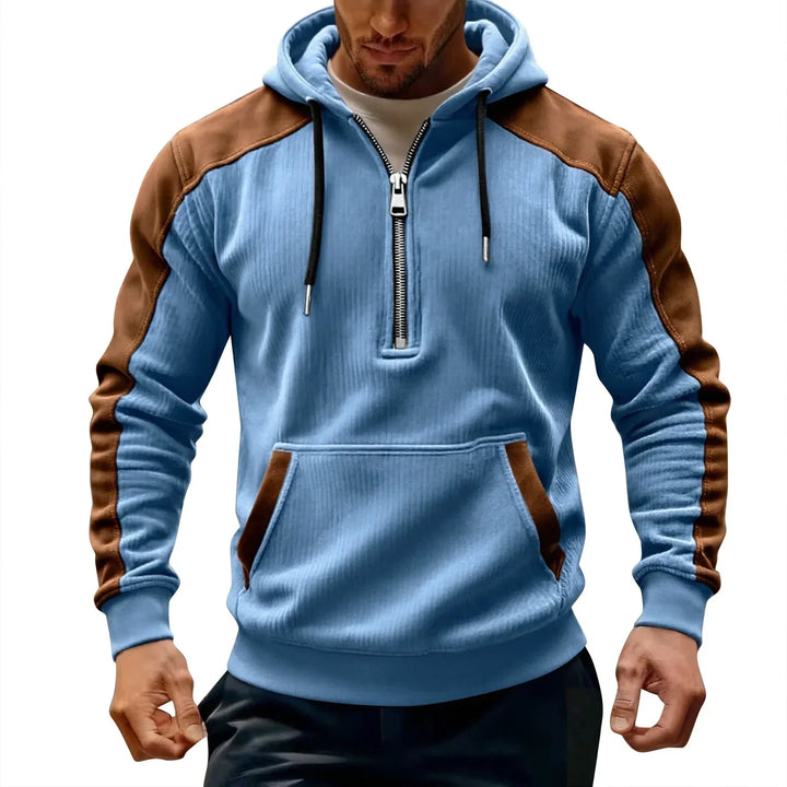 Quinren - Stylish Casual Hooded Sweatshirt
