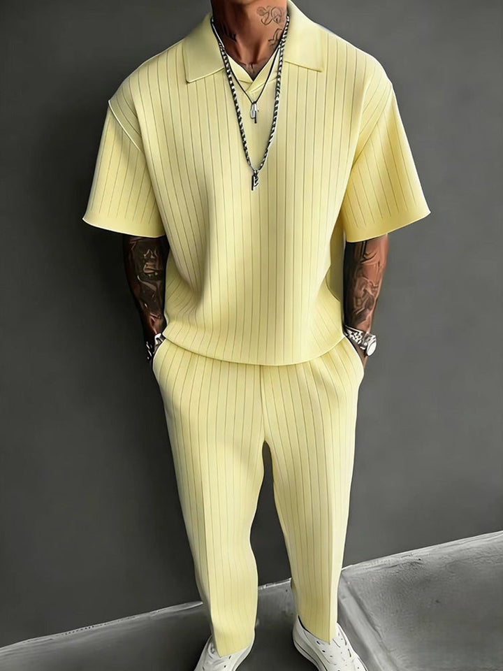 Garsden - Lightweight Polo & Trousers Set