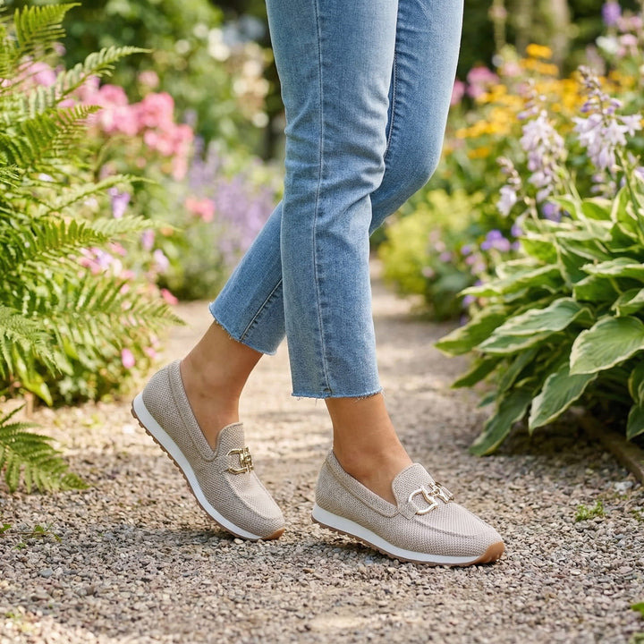 Rosamira - Cushioned Slip-On Loafers