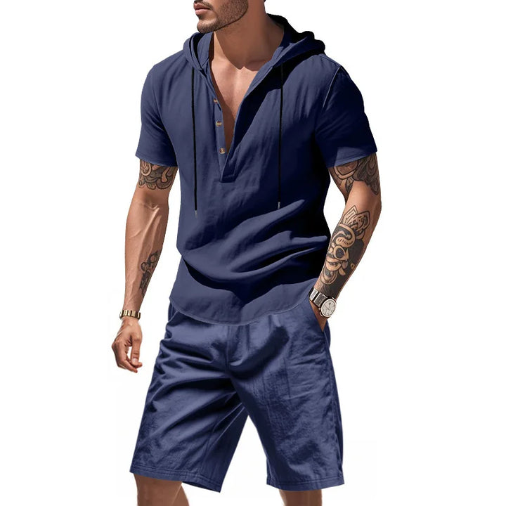 Dylan - Breathable Hoodie & Shorts Set