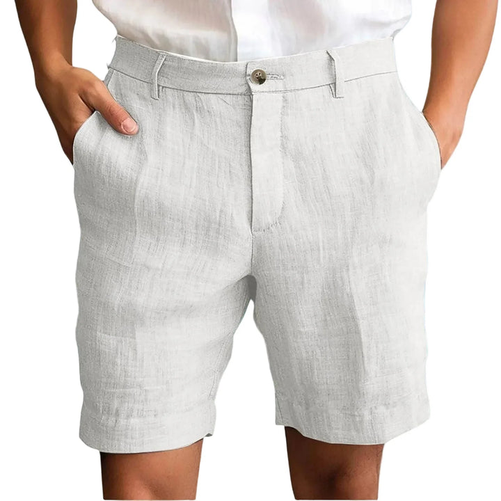 Calen - Tailored Linen Shorts